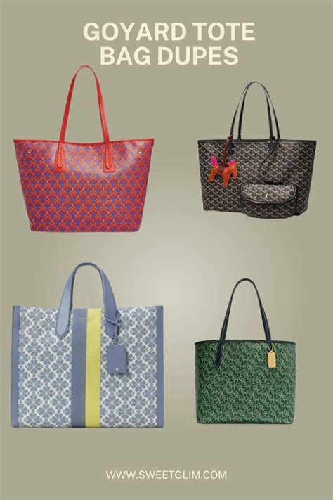 goyard bag dupes|alternative to goyard bag.